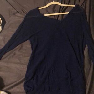 Torrid navy long sleeve